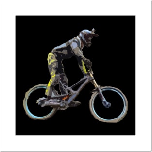 MTB downhill Posters and Art